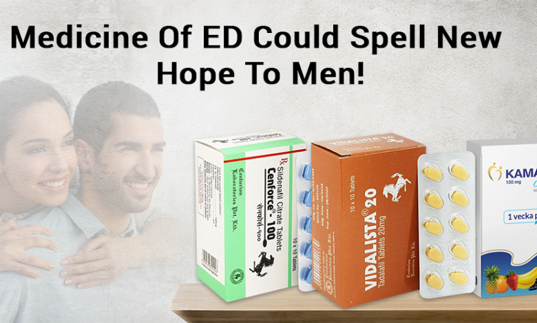 Medicine Of ED Could Spell New Hope To Men