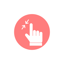 hand pinch icon