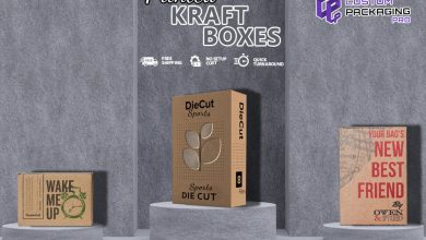 Photo of Creative and Attractive Printed Kraft Boxes