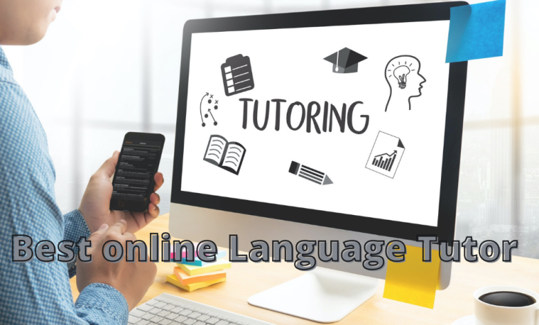 Online language tutoring platforms