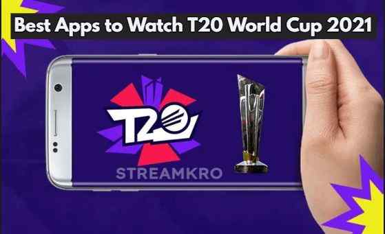 apps to watch T20 World Cup
